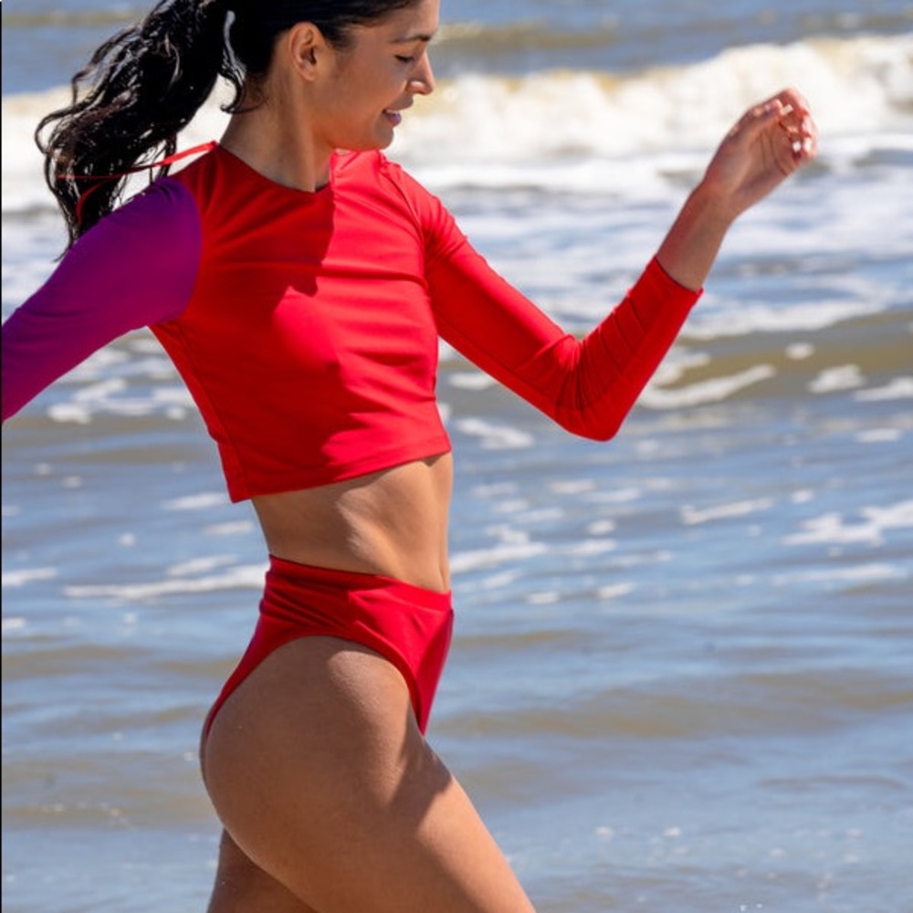 Andes Rashguard and Bikini. Sz M.